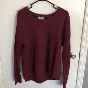 Cranberry sweater great condition